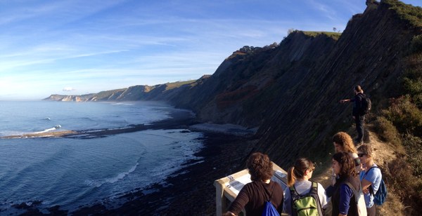 Geoparkea ofrecerá en noviembre un nuevo curso de formación para guías del Geoparque de la Costa Vasca