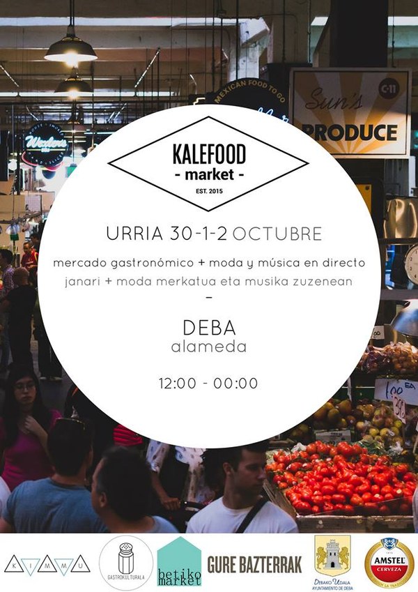 KALEFOOD Market llega a Deba este fin de semana