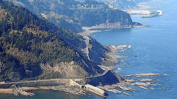 La carretera de la costa entre Deba y Mutriku se cerrará el próximo lunes