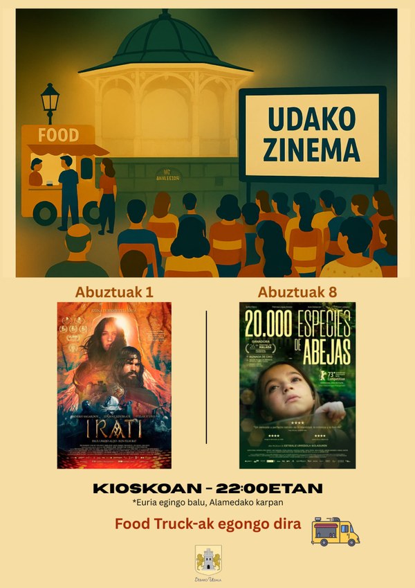Llega el cine de verano a Deba