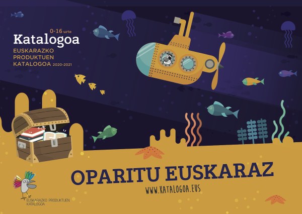 Nueva edición del catálogo de productos en euskera con cientos de referencias para los y las más jóvenes
