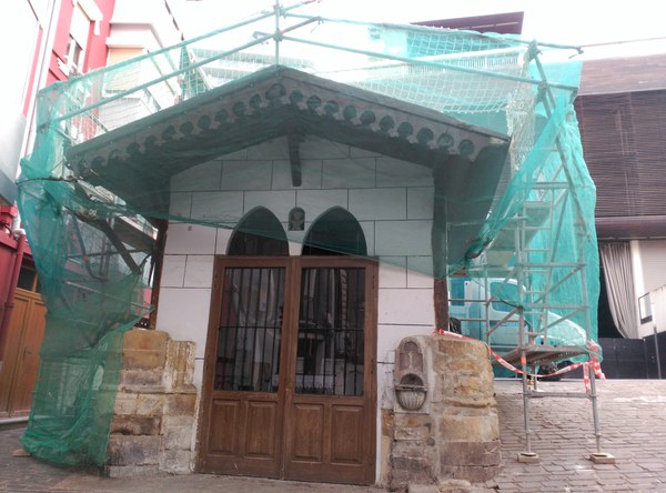 LAS OBRAS DE RESTAURACIÓN DE LA ERMITA SANTA CRUZ FINALIZARAN DESPUÉS DE NAVIDADES