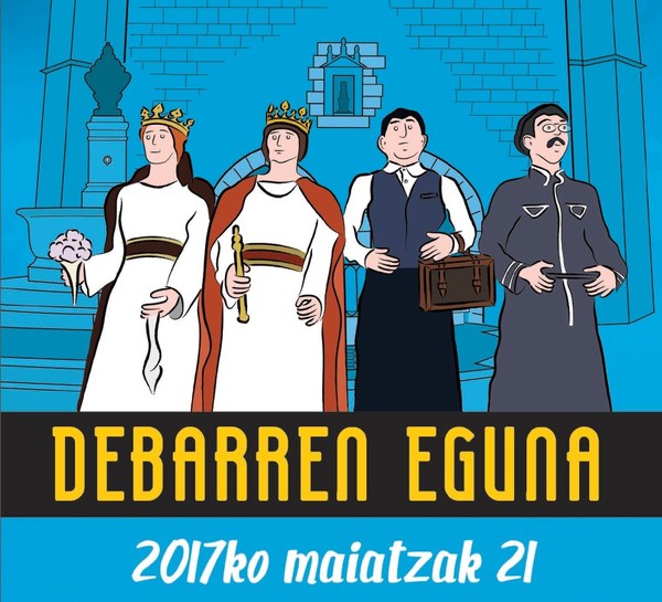 Egitarau zabala Debarren Egunerako