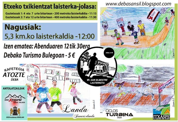 VI San Silbestre lasterketa 2014